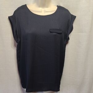 Elegant Black Women's Top